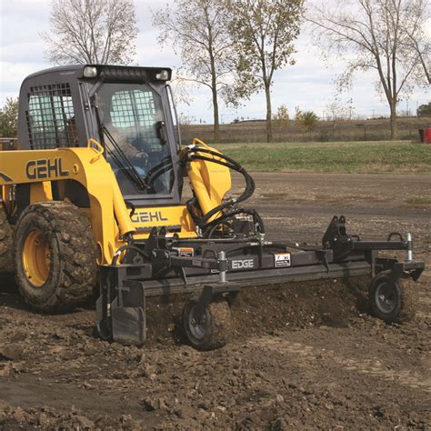 power rake mini skid steer|rake attachment for skid steer.